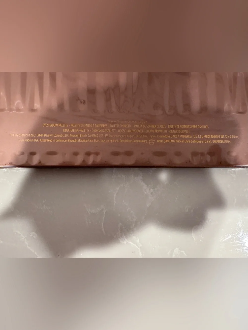 Urban Decay Naked3 Eyeshadow Palette - Rose Taupe Metallics.  85% full.